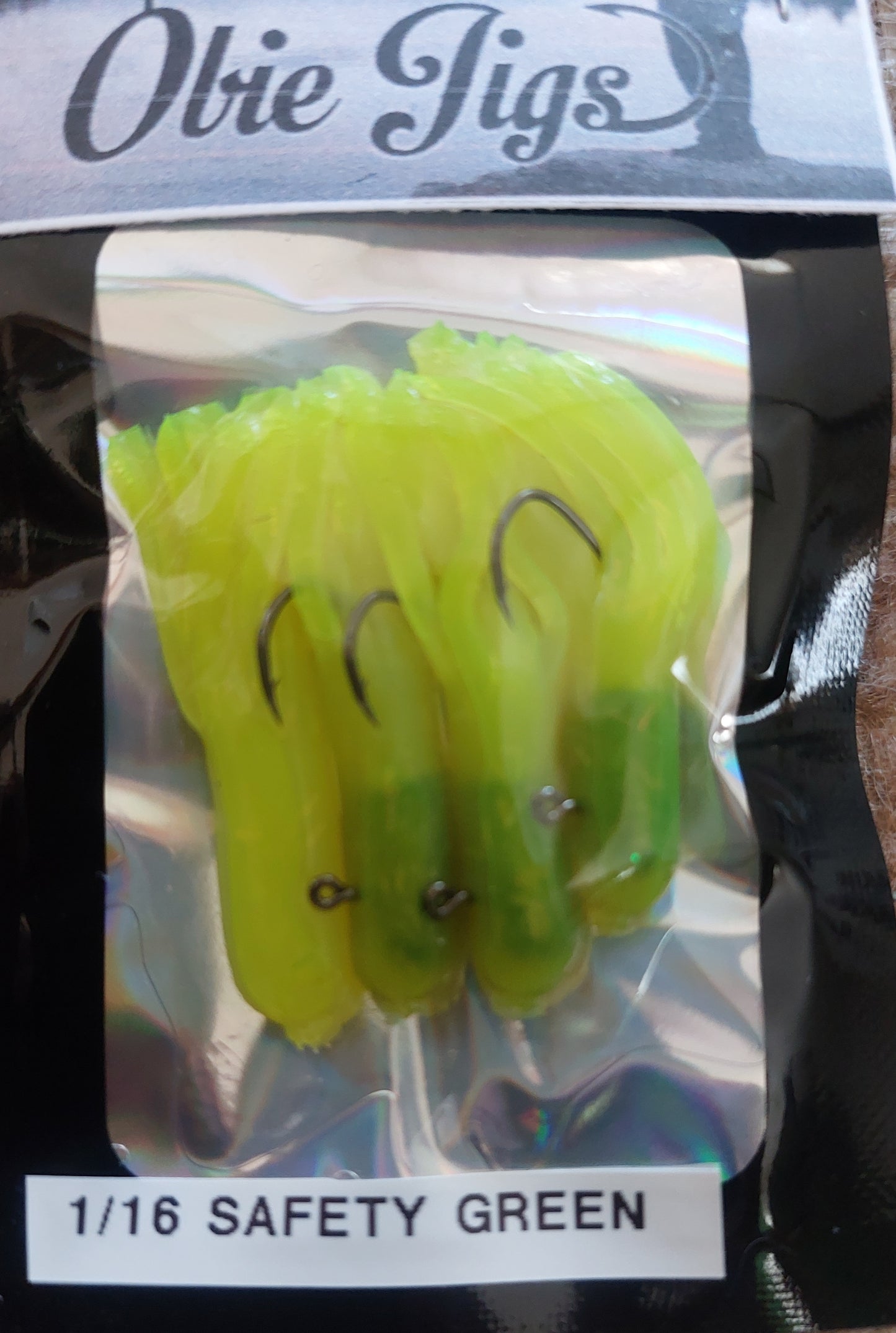 Chartreuse 1.5" Tube Jigs
