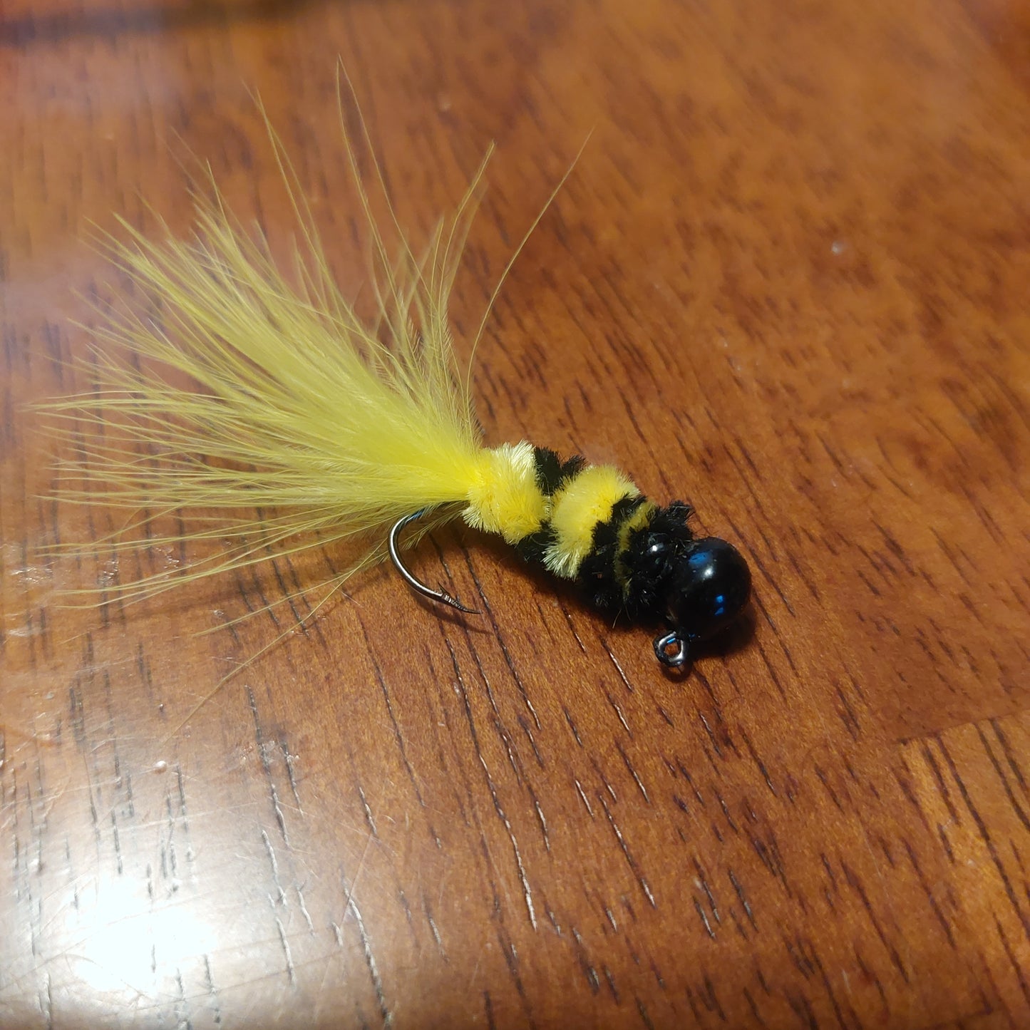 Bumble bee Marabou Jig