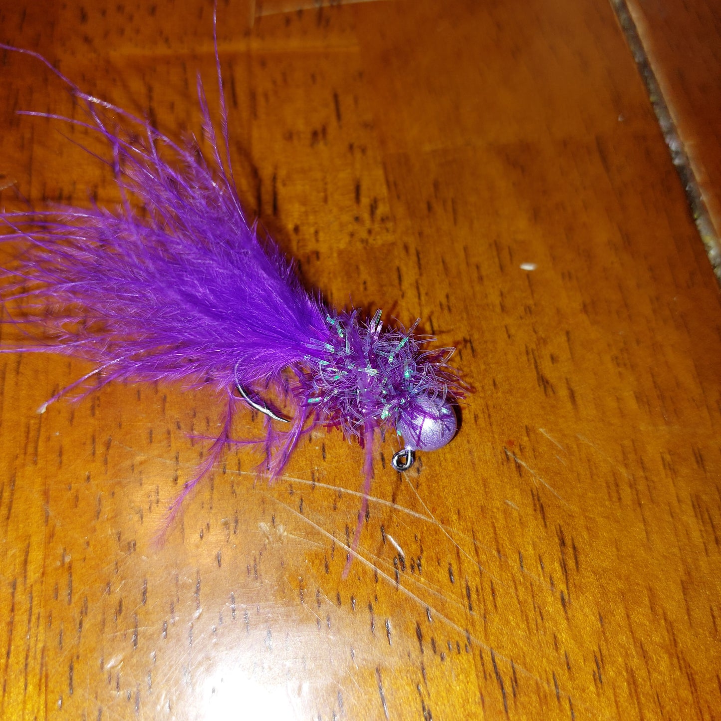 Purple Marabou Jig