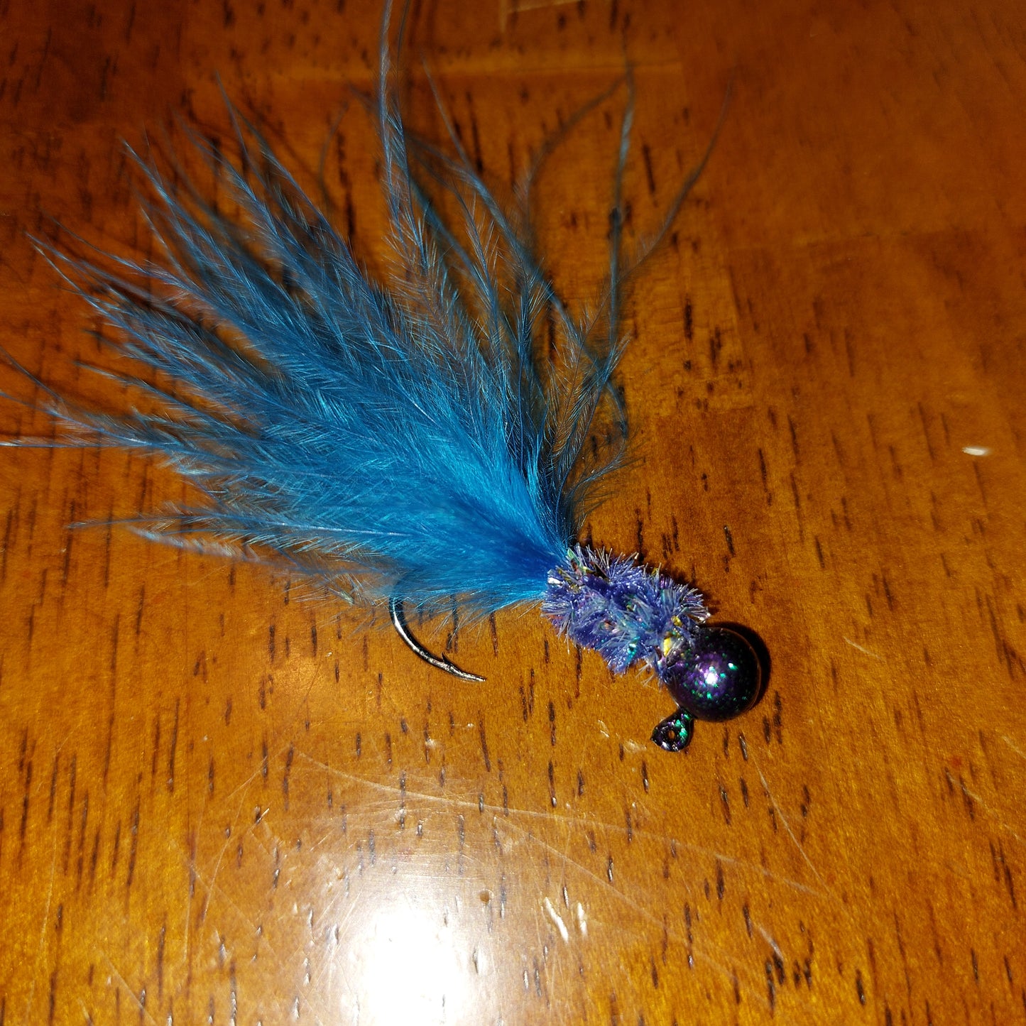 Blue Marabou Jig