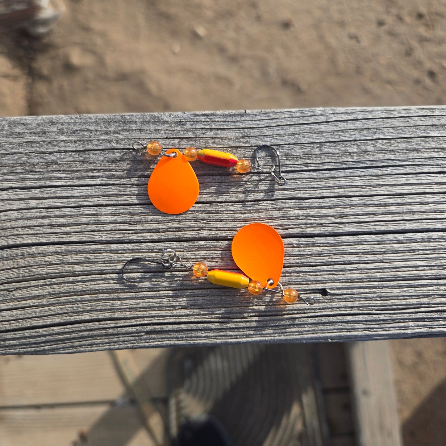 2.5" Oranges Spinner Lure