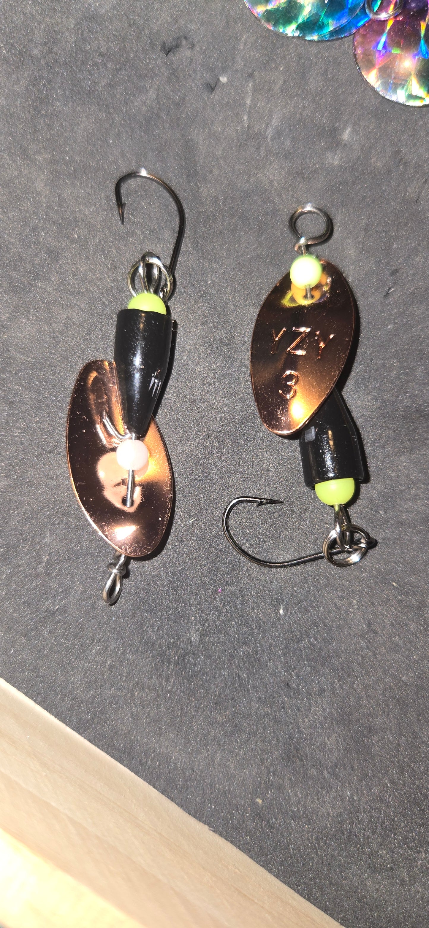 Copper Head Spinner Lure