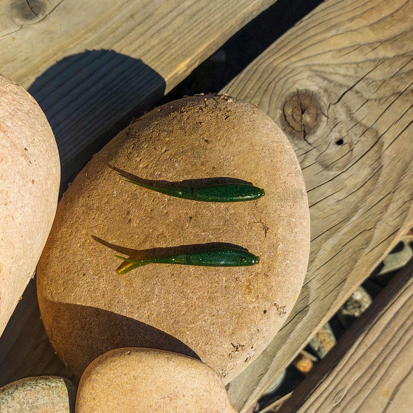 Dark Green 2" Minnows