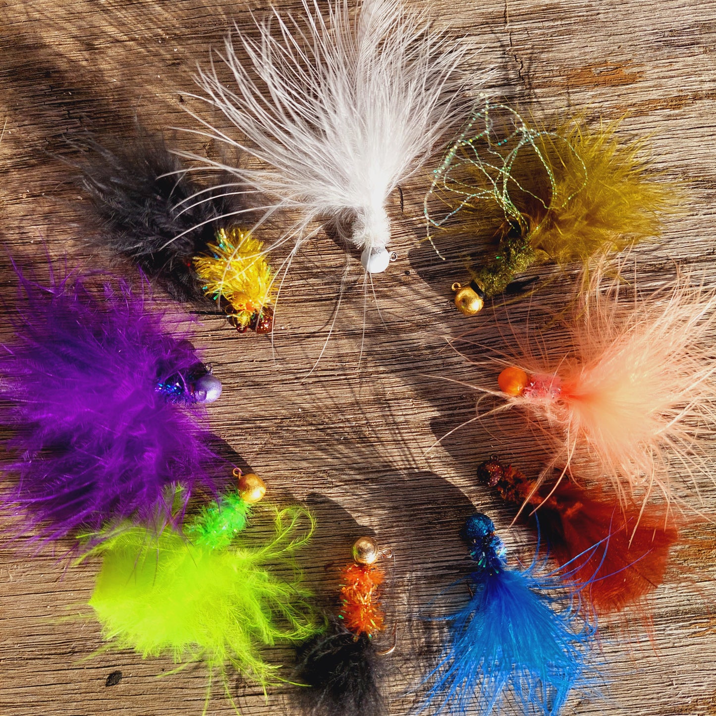 Custom Marabou Jigs