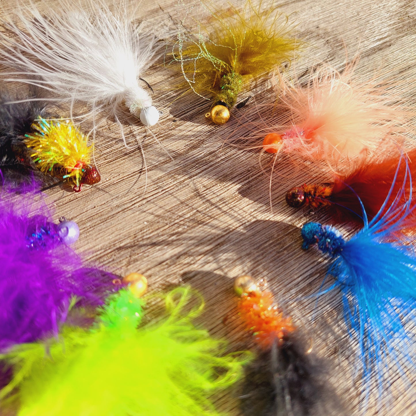 Custom Marabou Jigs