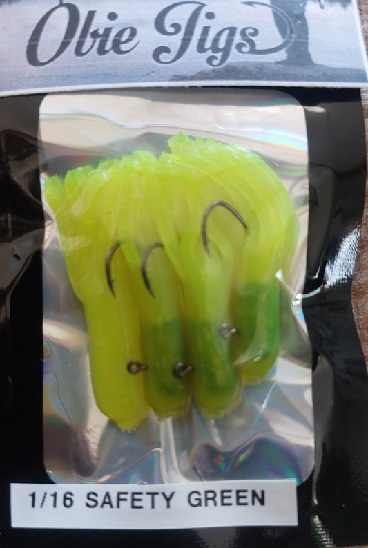 Safety Green 1.5" Tube Jigs
