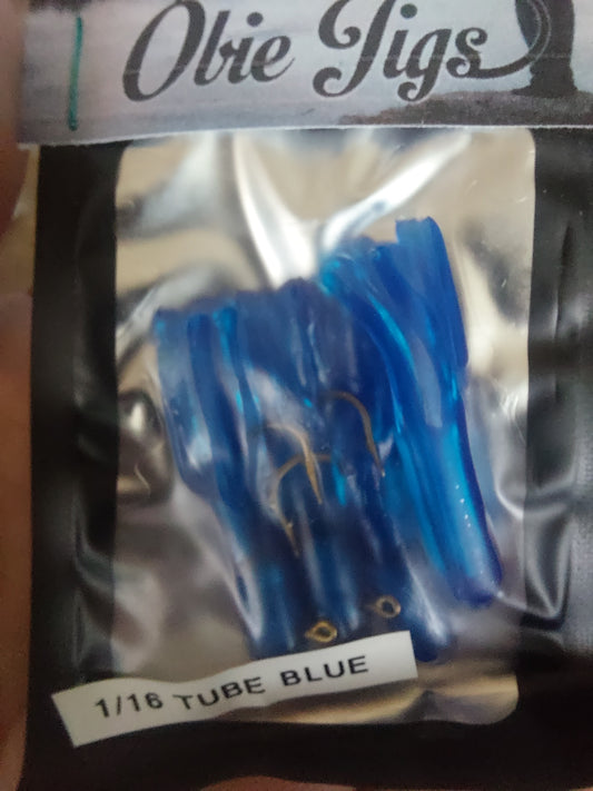 Blue 1.5" Tube Jigs