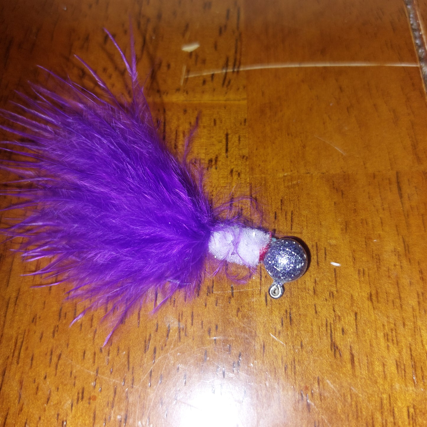 Purple Marabou Jig