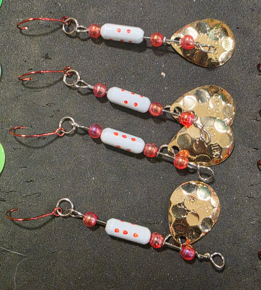Gold beauty diamond Spinner Lure
