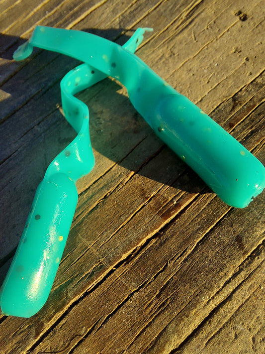 Crazy Teal 2.5" Swimmers